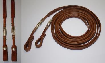 EE Tack Harness Silver Pipes 58"